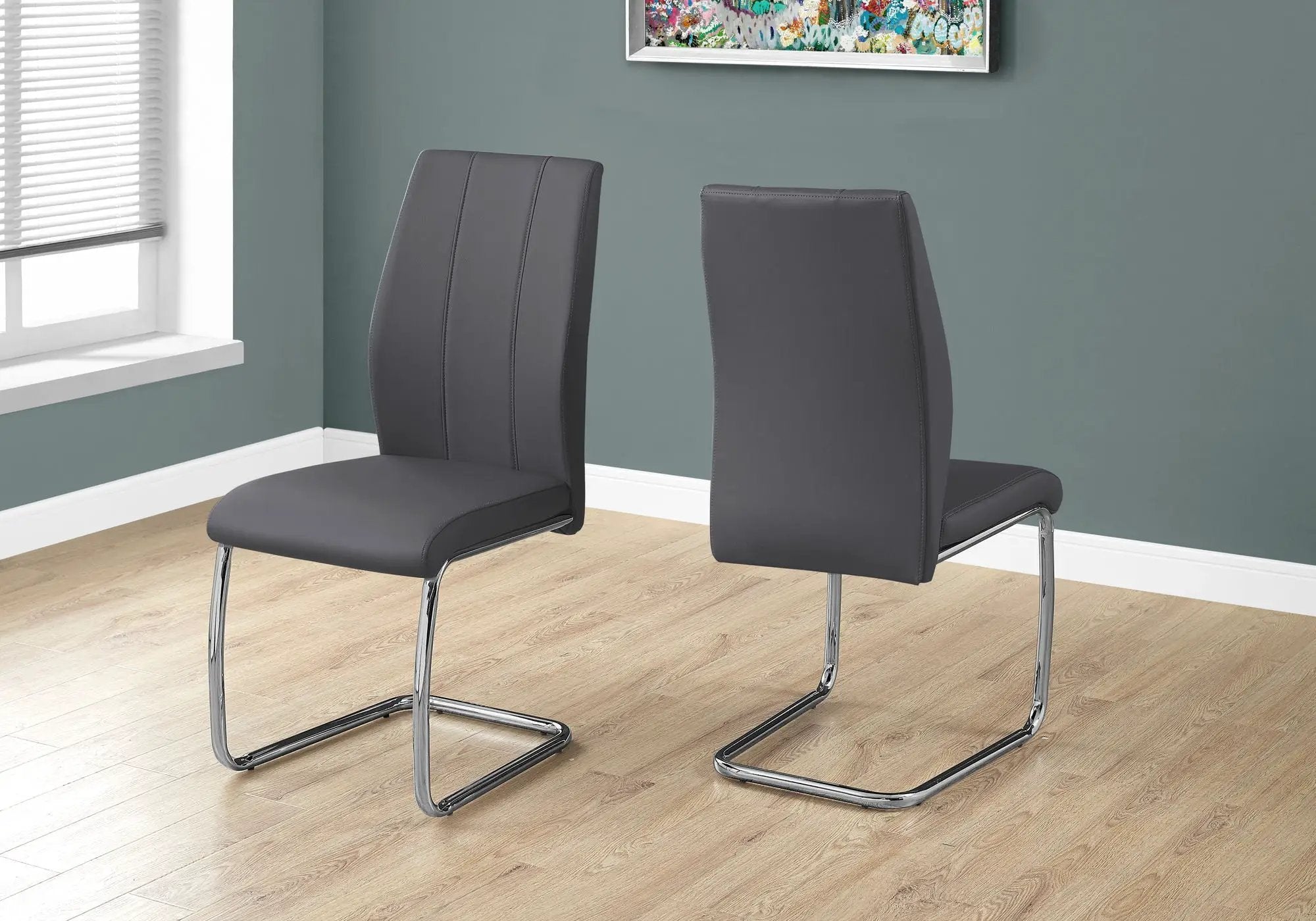 Dining Chair, Side Upholstered For Dining Room, Contemporary & Modern (Set of 2) by Unique Piece Furniture