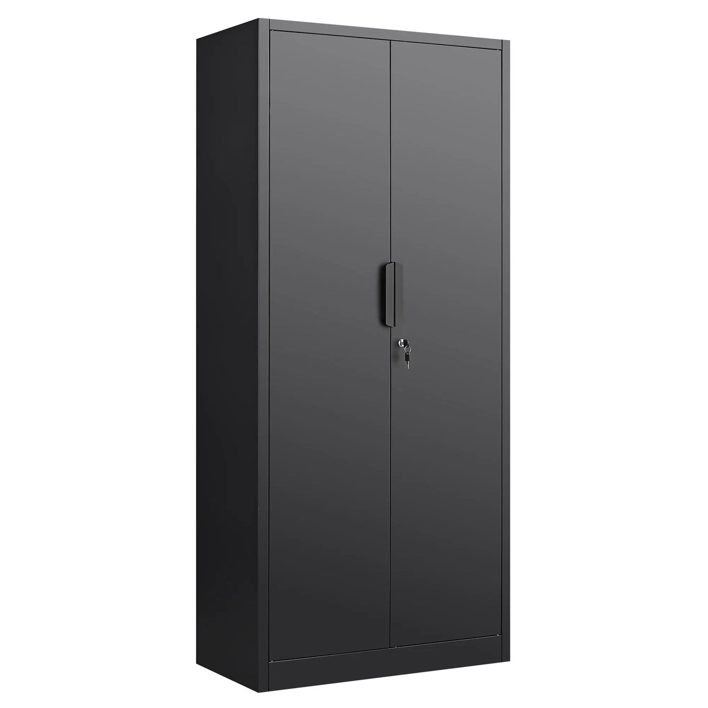 2 Door File Cabinet With Lock, 4 Adjustable Shelves, Heavy-Duty by HouseOfZazla
