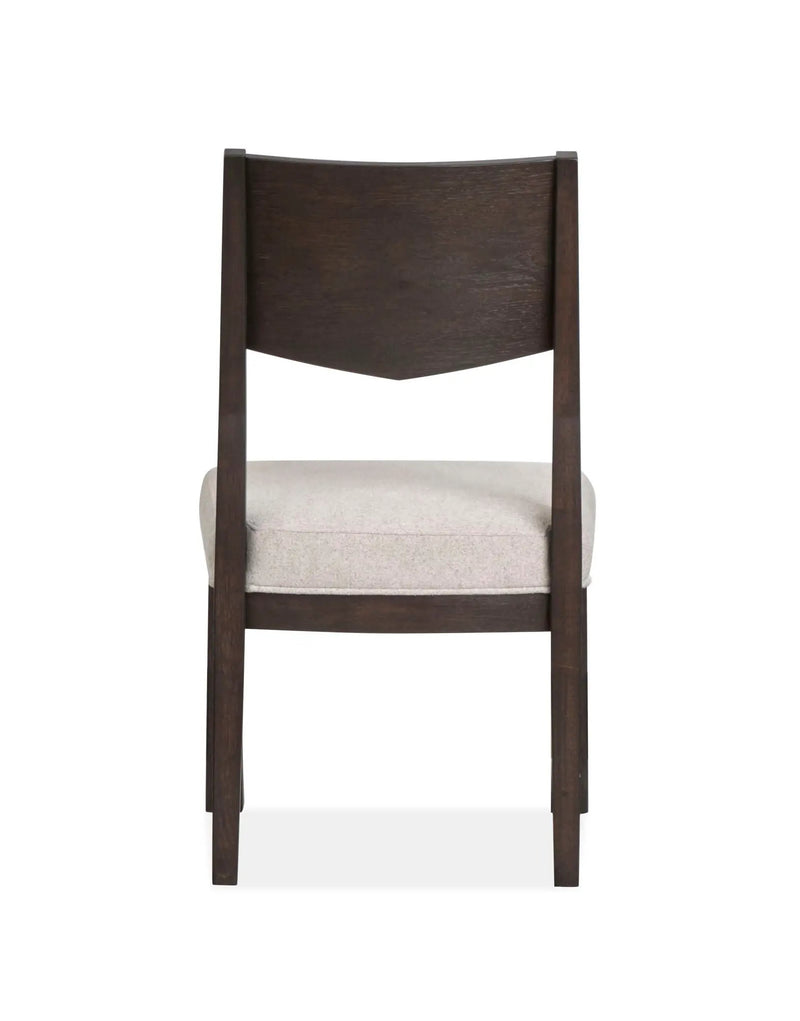 Tauren - Upholstered Side Chair With Solid Back (Set of 2) - Coffee Bean by Unique Piece Furniture