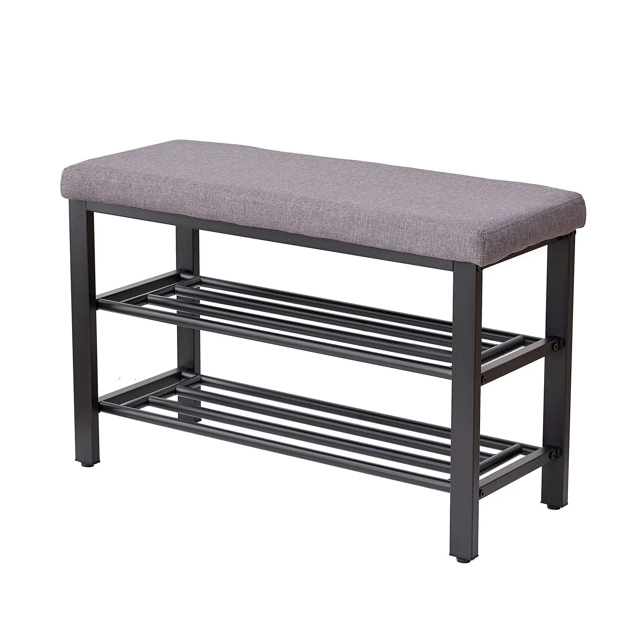 Shoe Bench With Cushion, Storage Seat For Entryway by Unique Piece Furniture