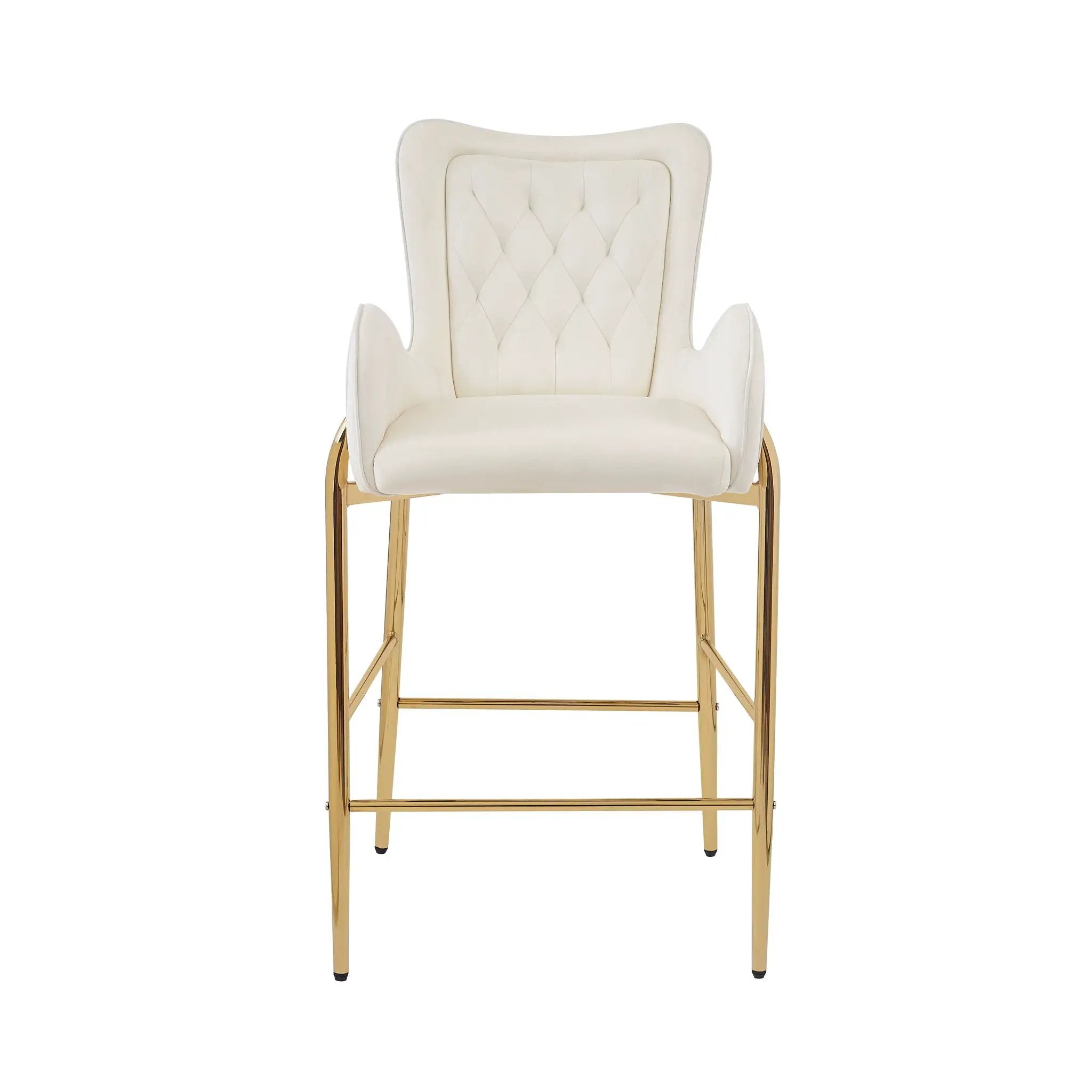 Fabric Counter Height Bar Stools (Set of 2) by HouseOfZazla