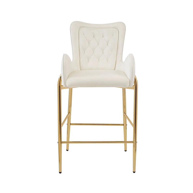 Fabric Counter Height Bar Stools (Set of 2) by HouseOfZazla