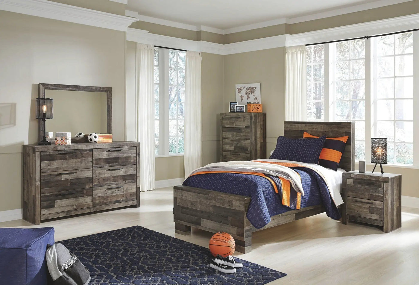 Derekson - Youth Panel Bedroom Set by Unique Piece Furniture