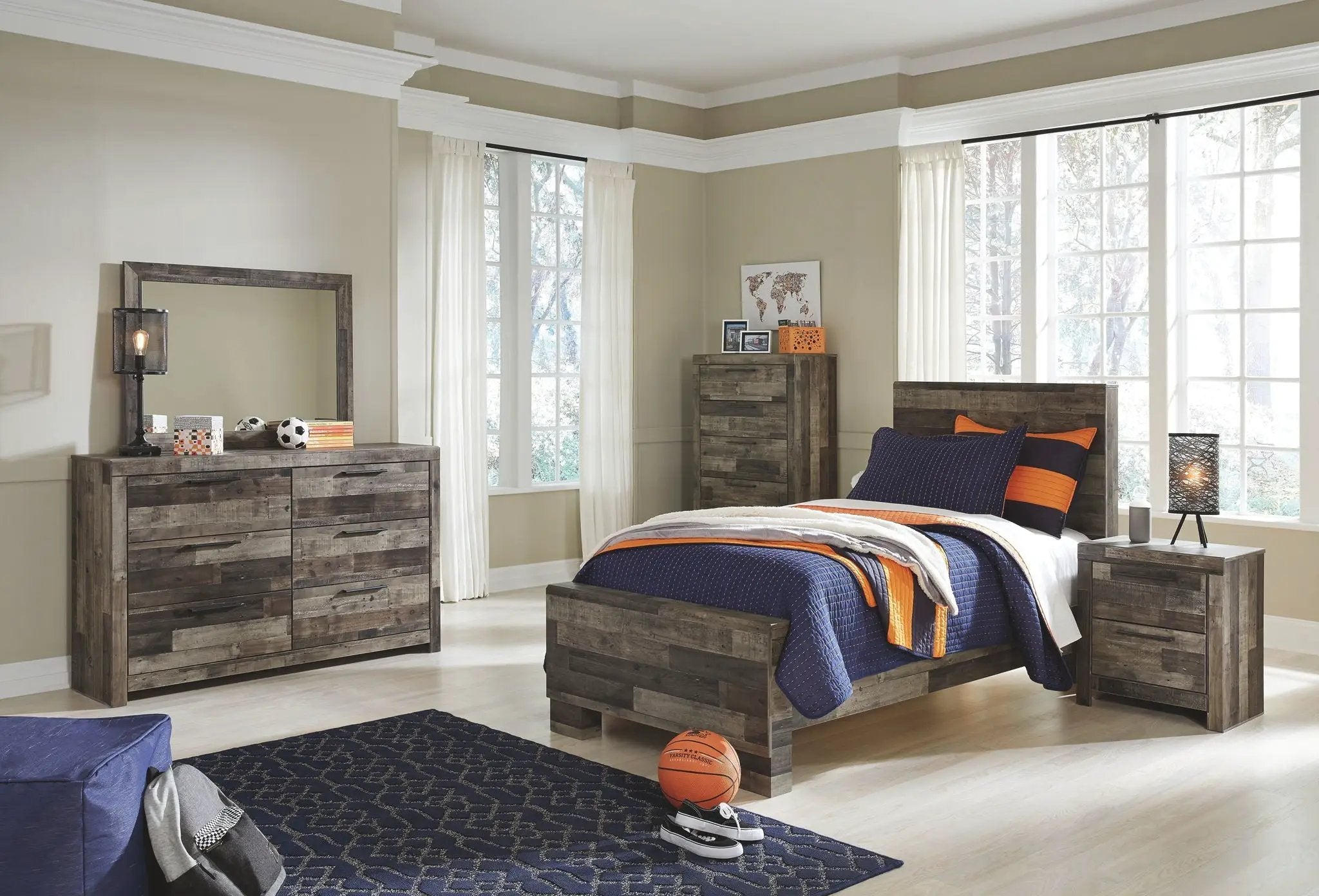 Derekson - Youth Panel Bedroom Set by Unique Piece Furniture