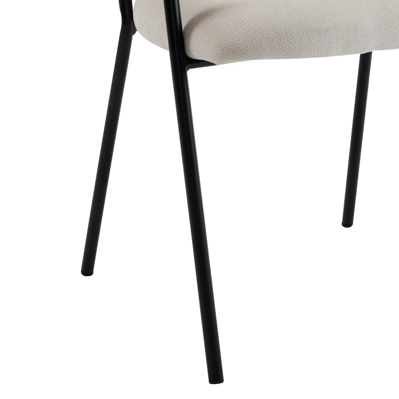 Modern Upholstered Arm Dining Chair Set by HouseOfZazla