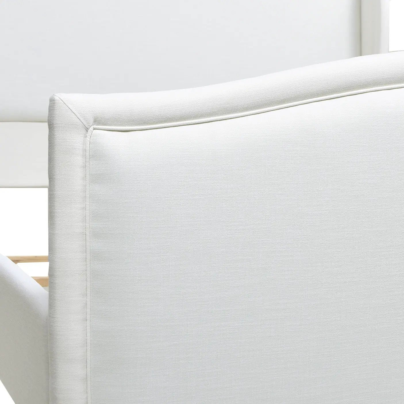 Carmen - Upholstered Wingback Panel Bed Frame by HouseOfZazla