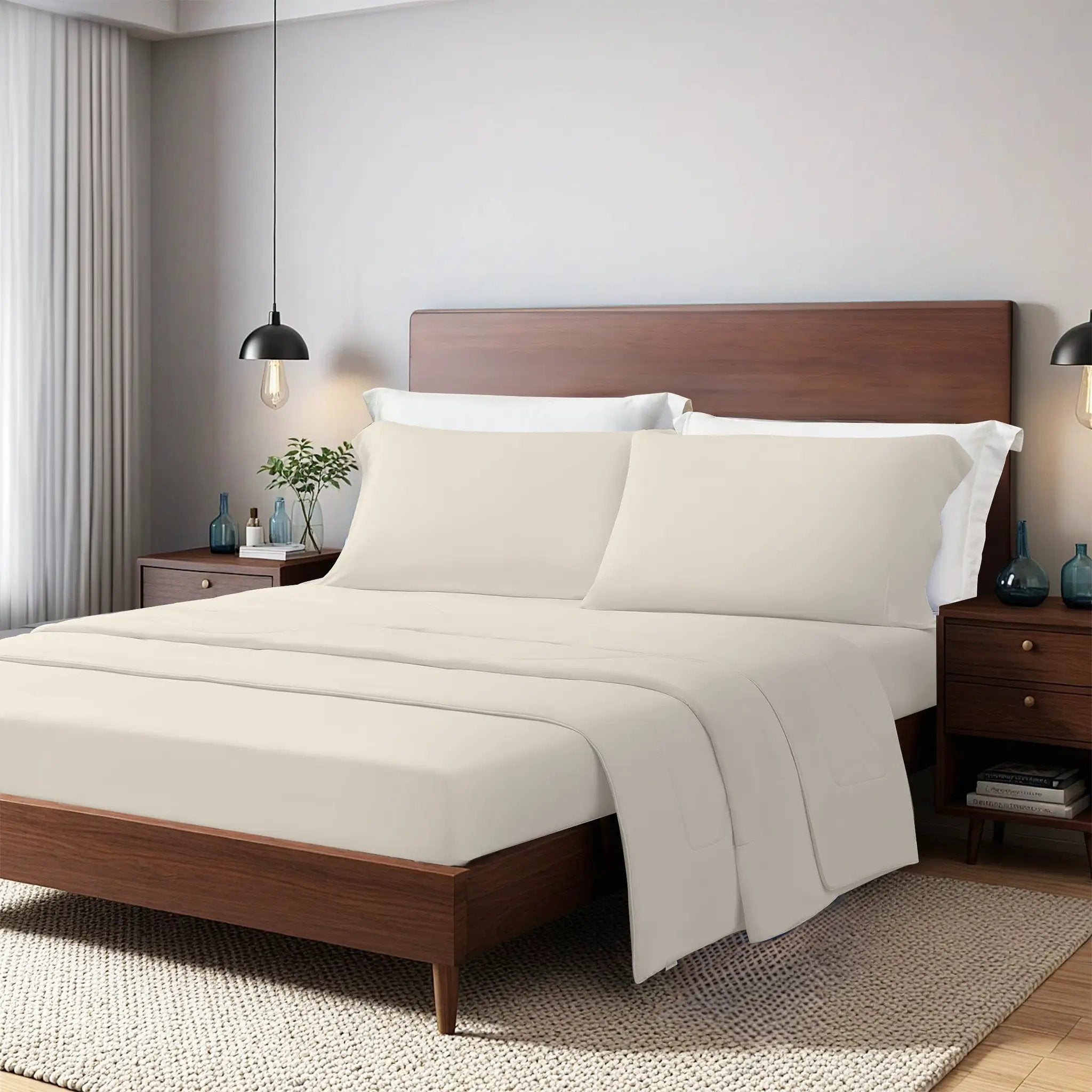 2-Piece Twin Cooling 3pc Sheet Set by HouseOfZazla