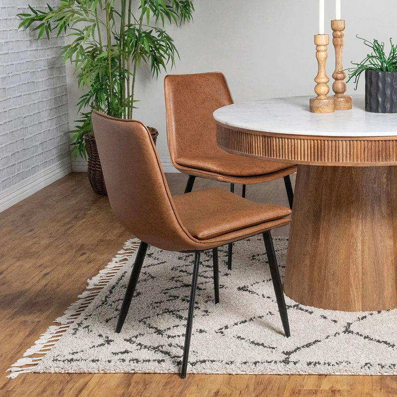 Feast - Coffee Dining Chair (Set of 2) - Coffee by HouseOfZazla