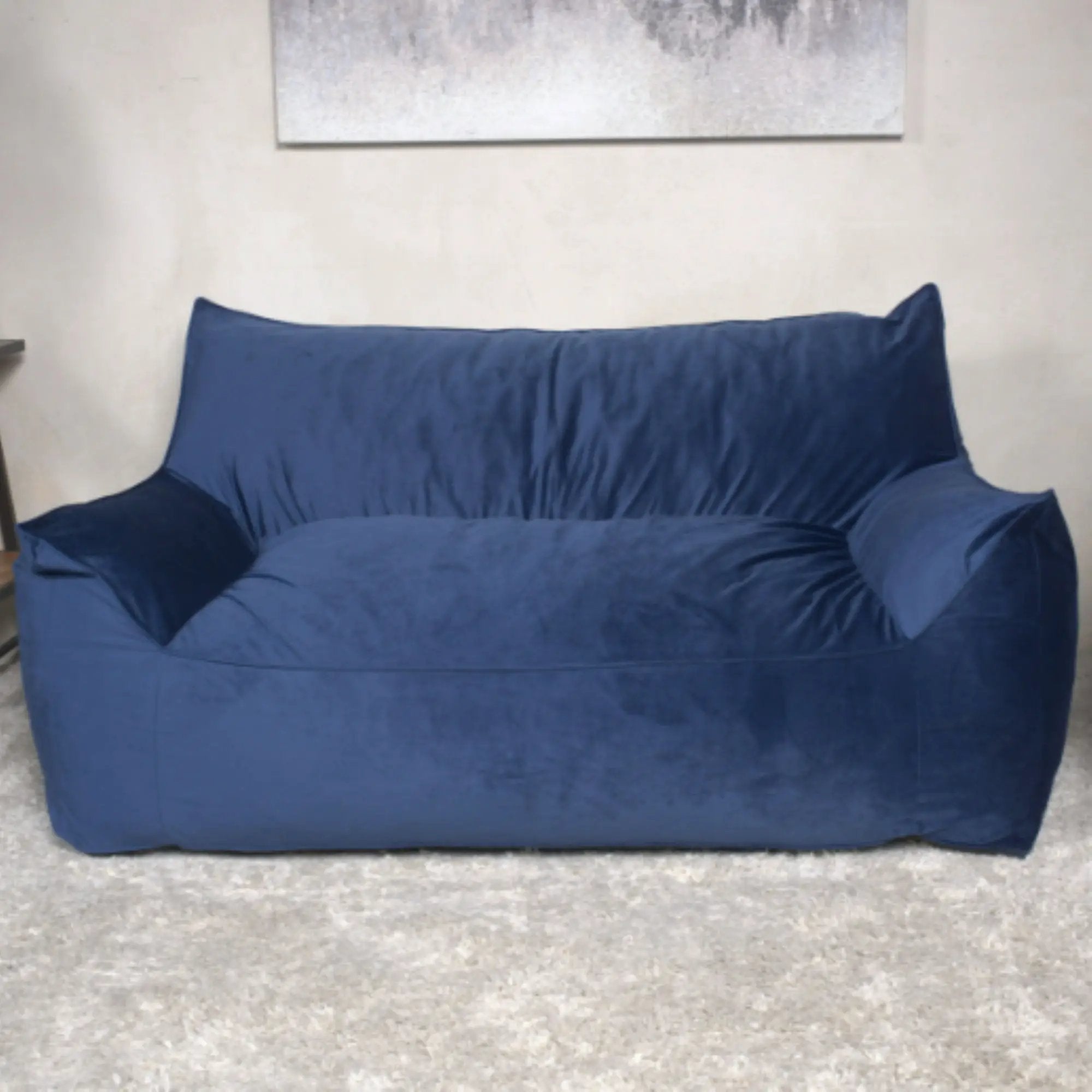 Fila - een Oversized Seater Bean Bag Chair With Armrests by HouseOfZazla