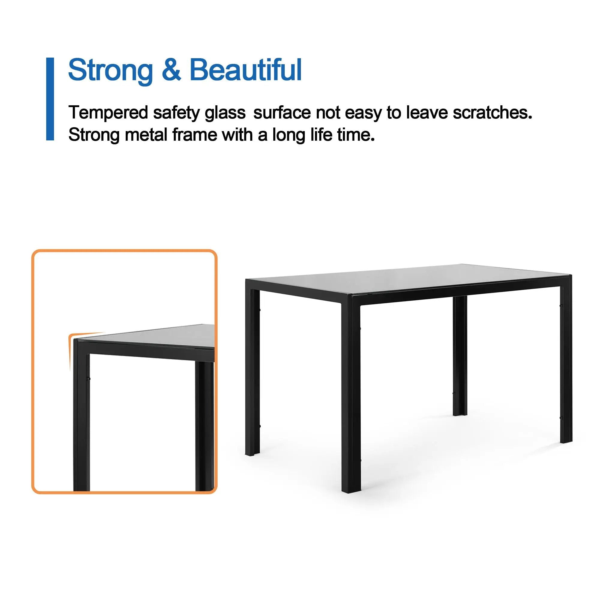 Dining Table - Black by Unique Piece Furniture