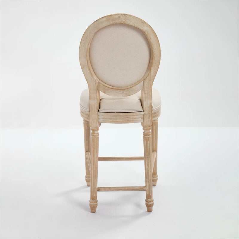 French Country 26'' Height Bar Chairs Set of 2 by HouseOfZazla