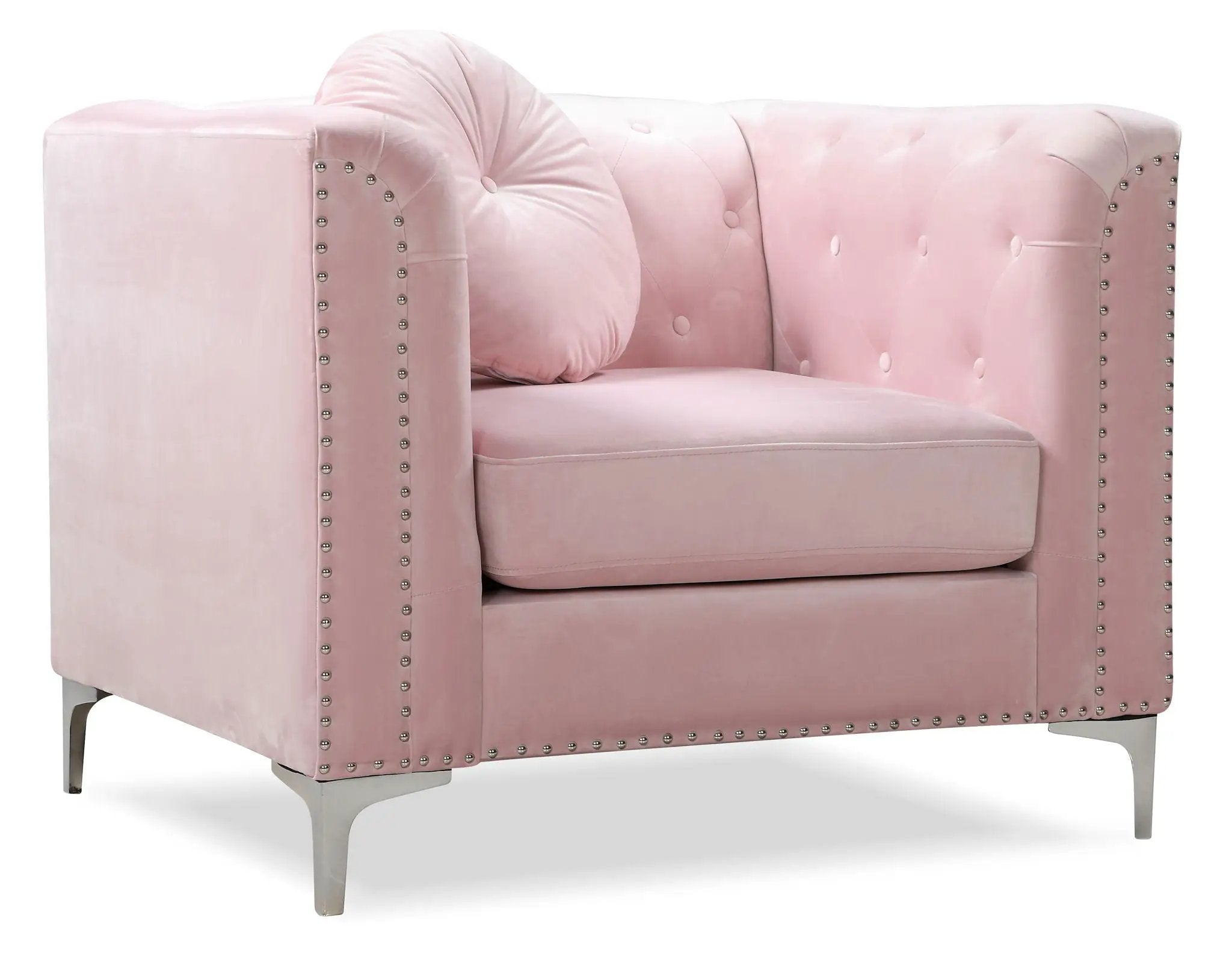 Contemporary Sloped Arm Chair by Unique Piece Furniture