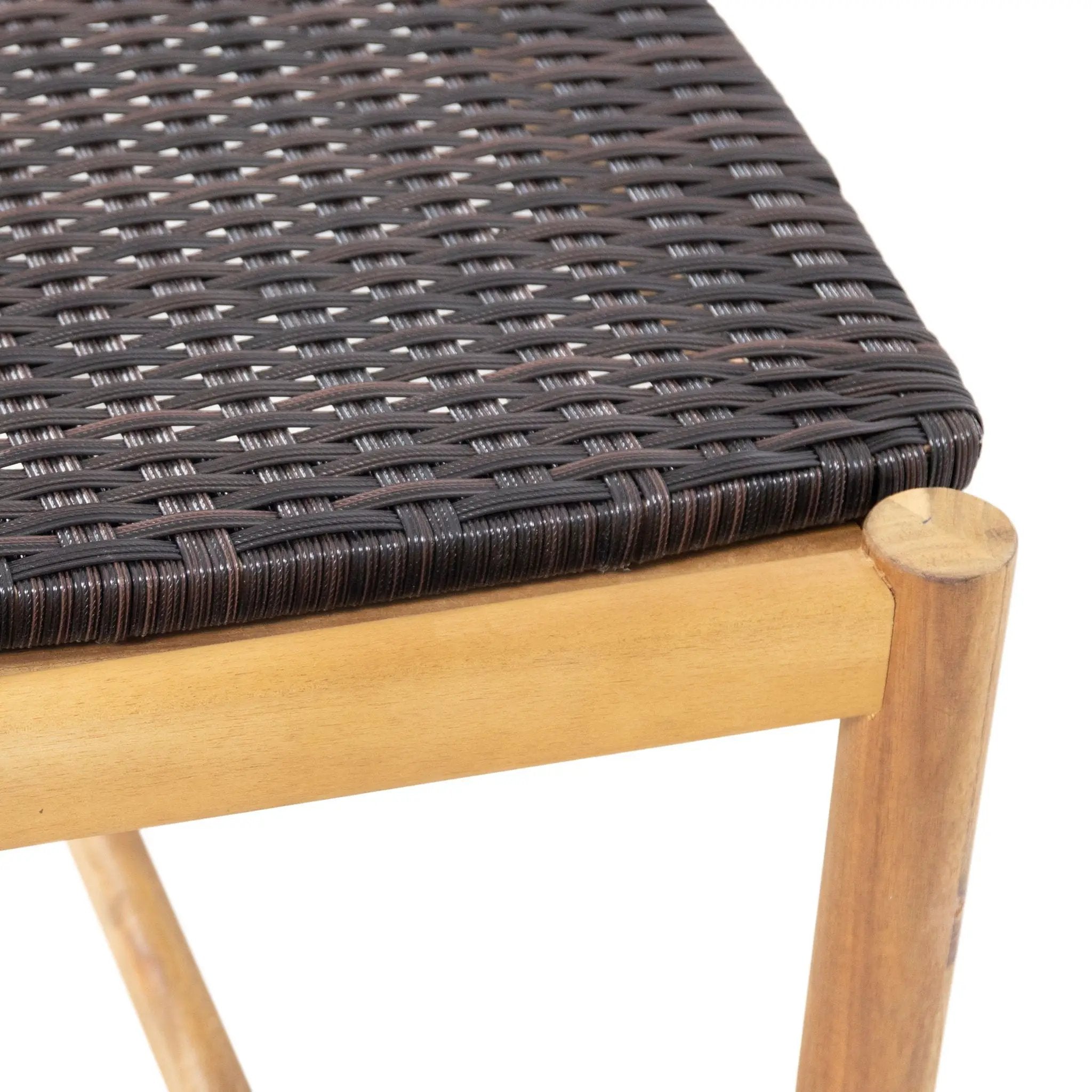 Cambria Rustic 3 Seater Bench - Teak by HouseOfZazla