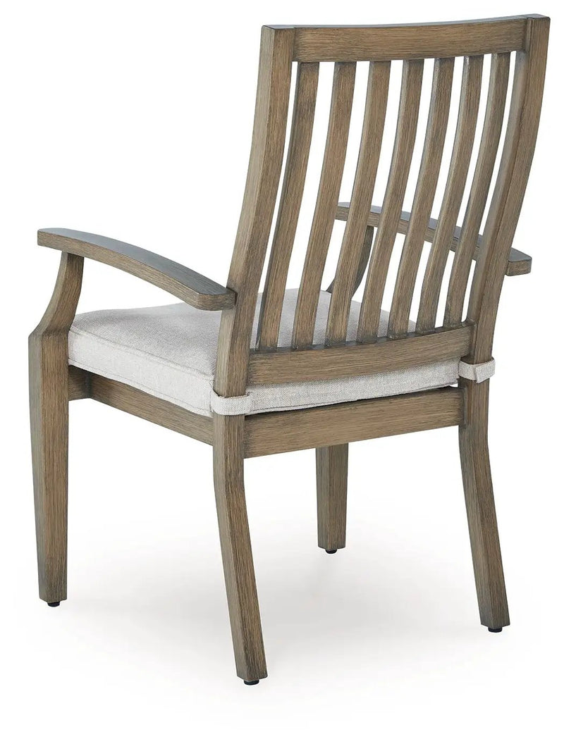 Rainier Ranch - Arm Chair With Cushion (Set of 2) - Brown / Beige by Unique Piece Furniture