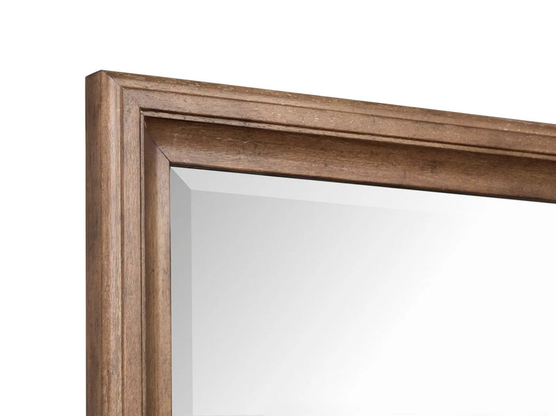 Adler Court - Landscape Mirror - Florentine Walnut by Unique Piece Furniture