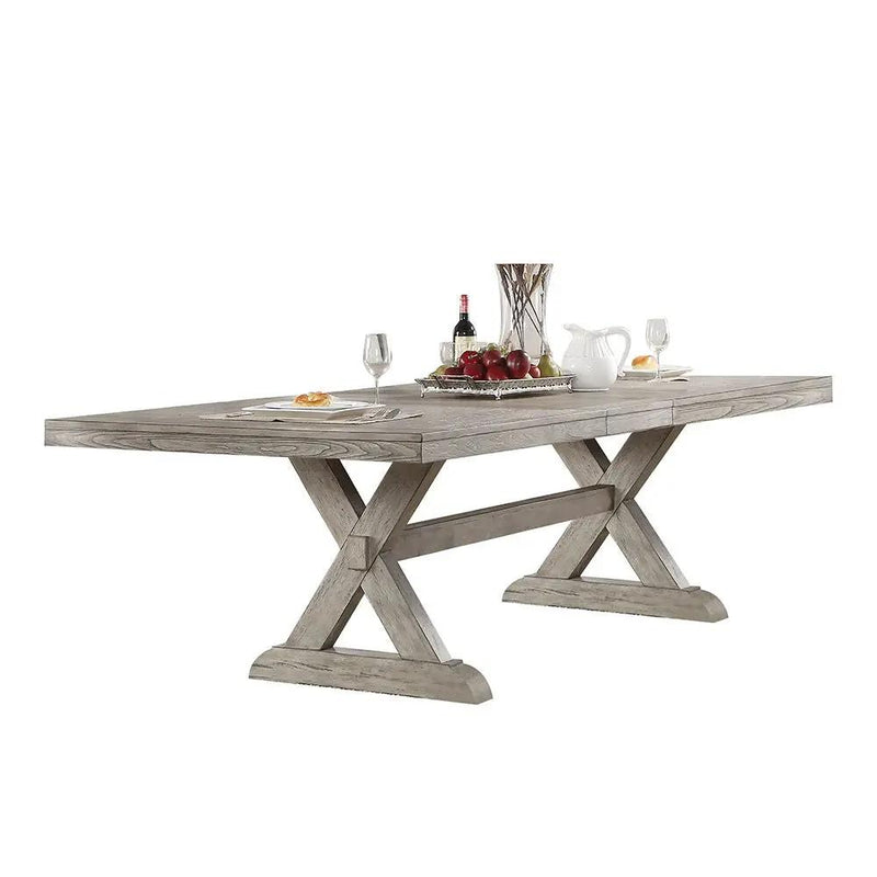Rocky - Dining Table - Gray Oak by Unique Piece Furniture