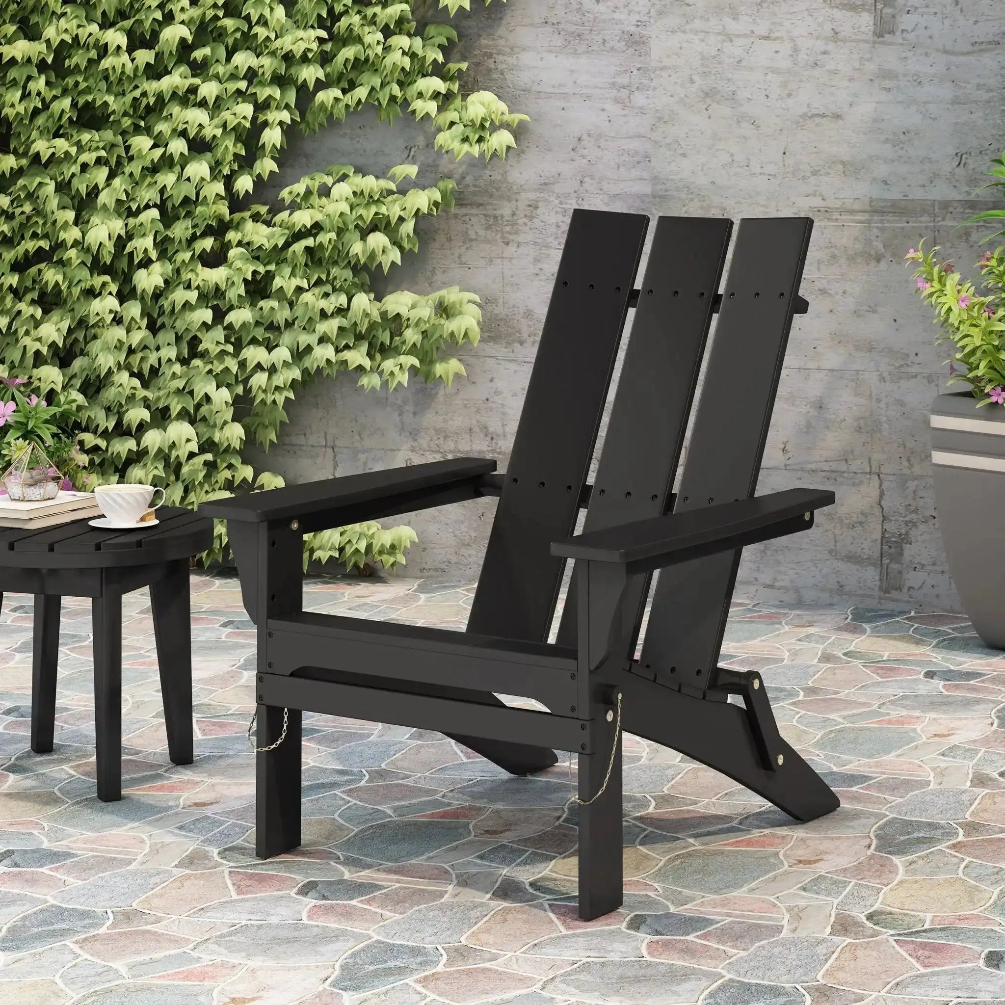 Aurascape Outdoor Comfort Foldable Adirondack Chair by HouseOfZazla
