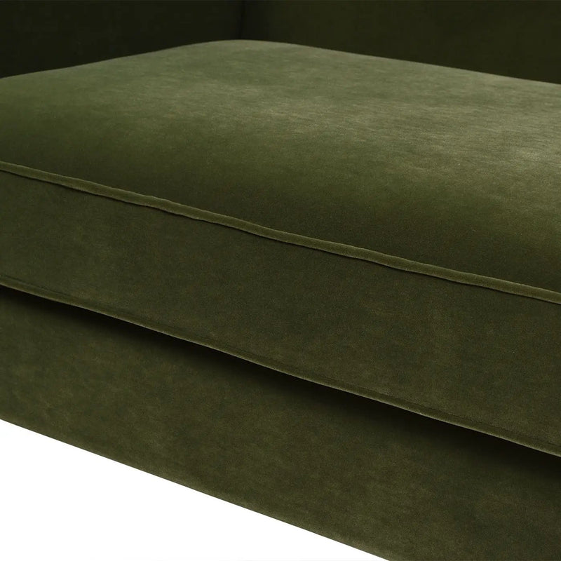 Elaine - Camel Back Small Space Sofa by HouseOfZazla