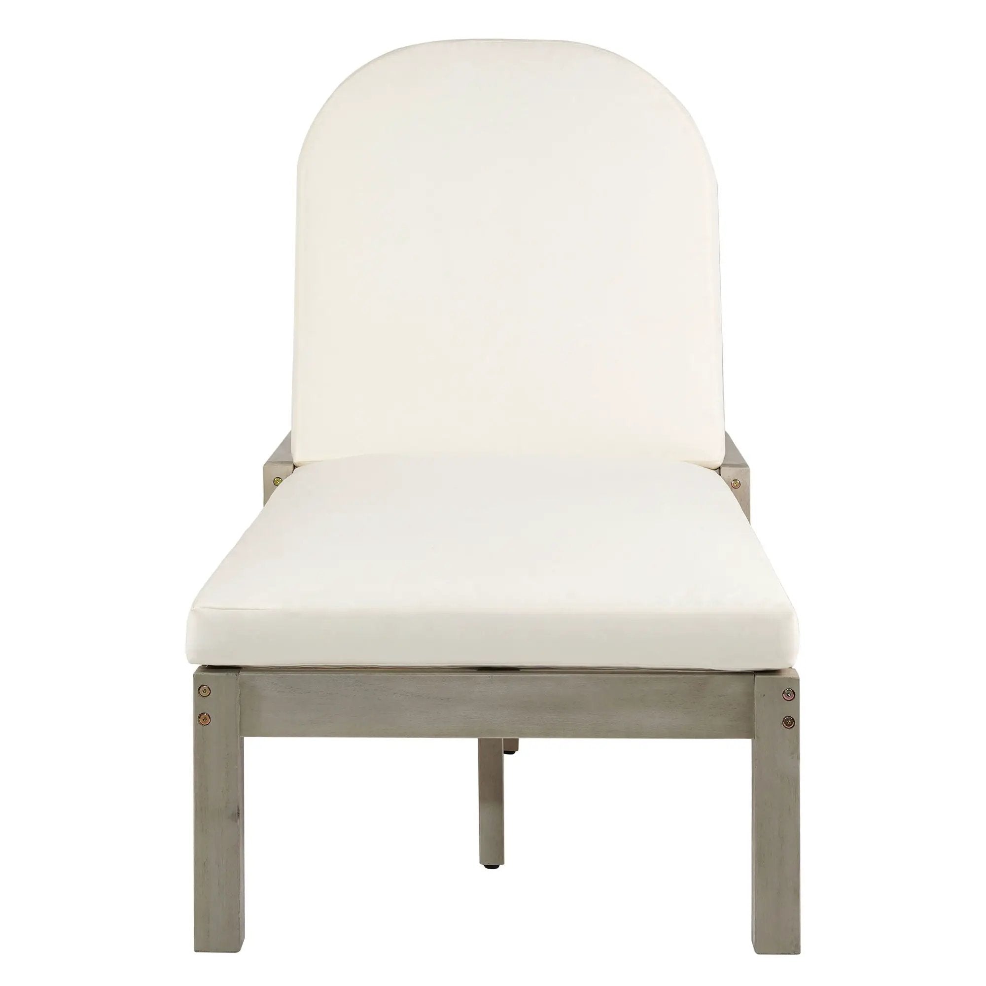 Outdoor Chaise Lounge With 5 Position Adjustable Backrest (Set of 2) by Unique Piece Furniture