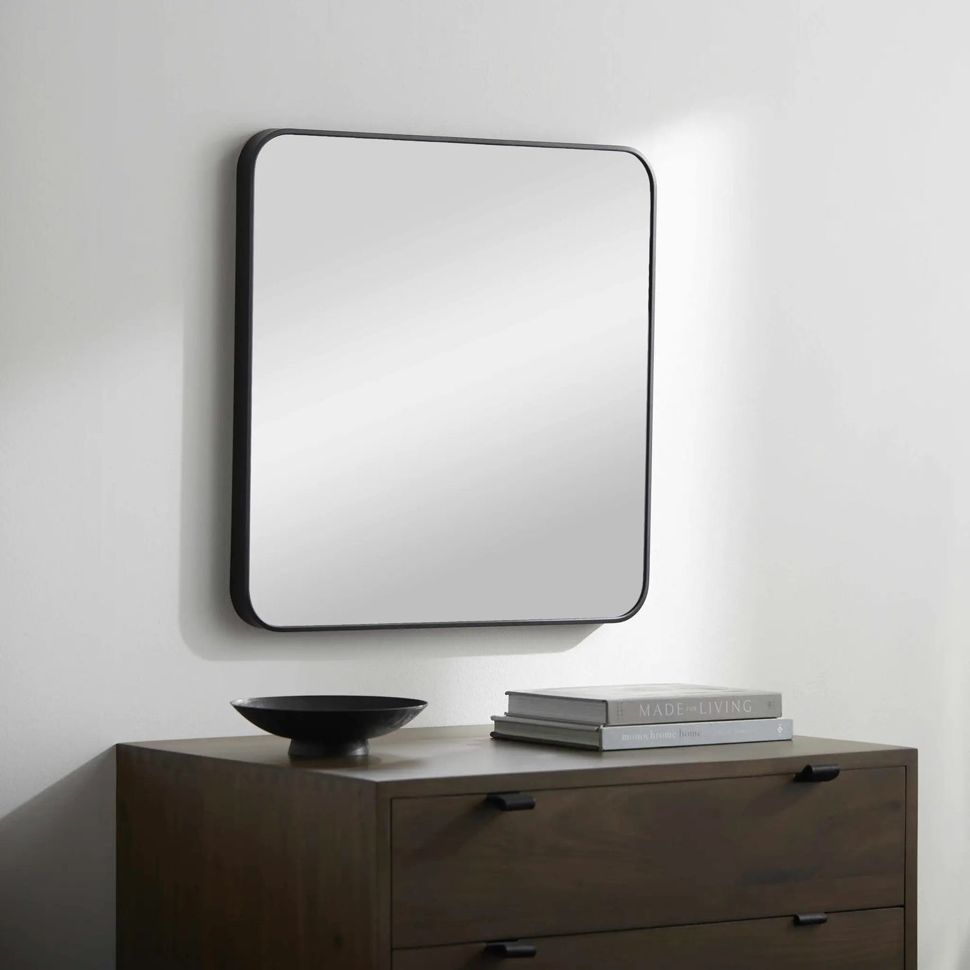 Ockenfels Rustic Oval Golden Accent Mirror by Boutique Rugs