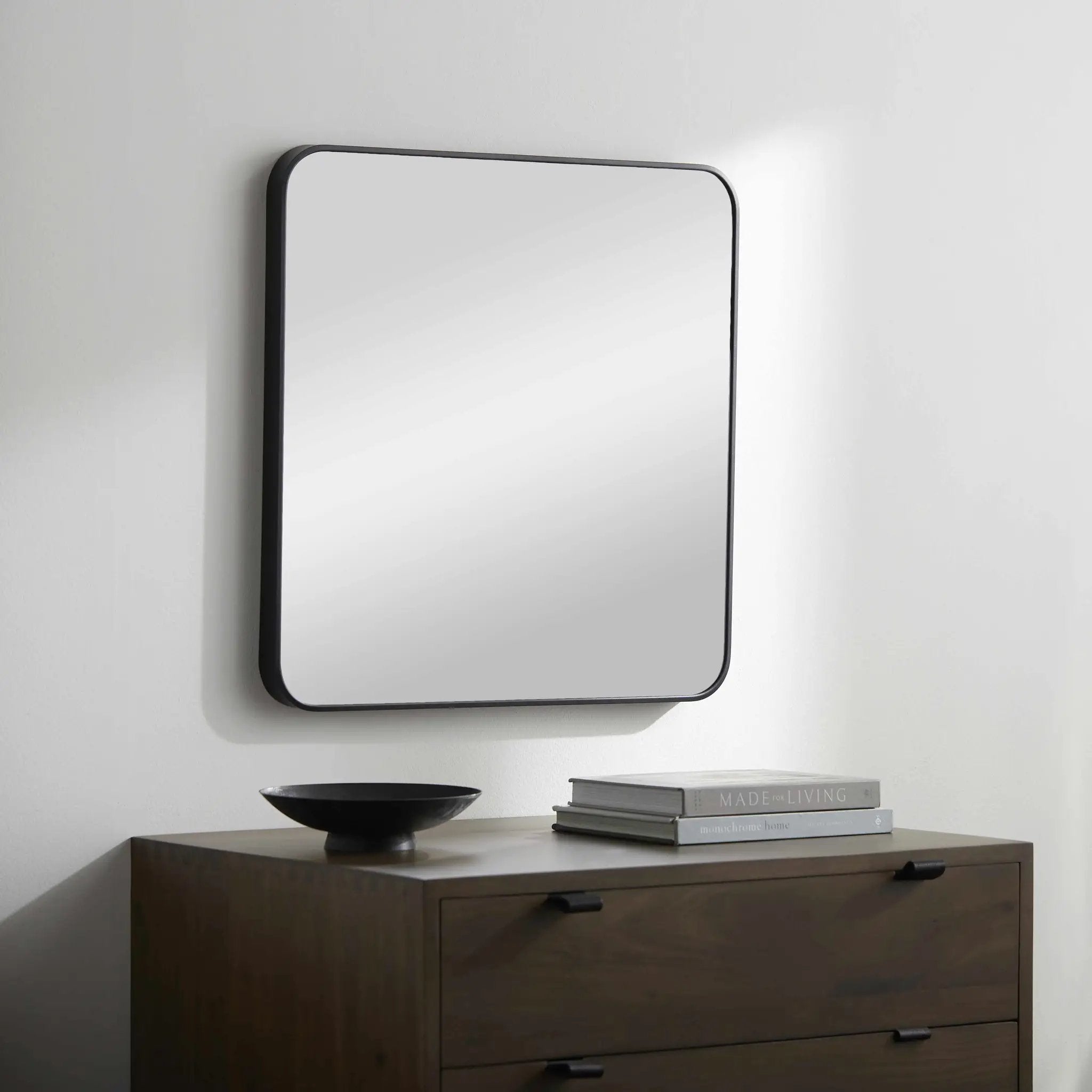 Ockenfels Rustic Oval Golden Accent Mirror by Boutique Rugs