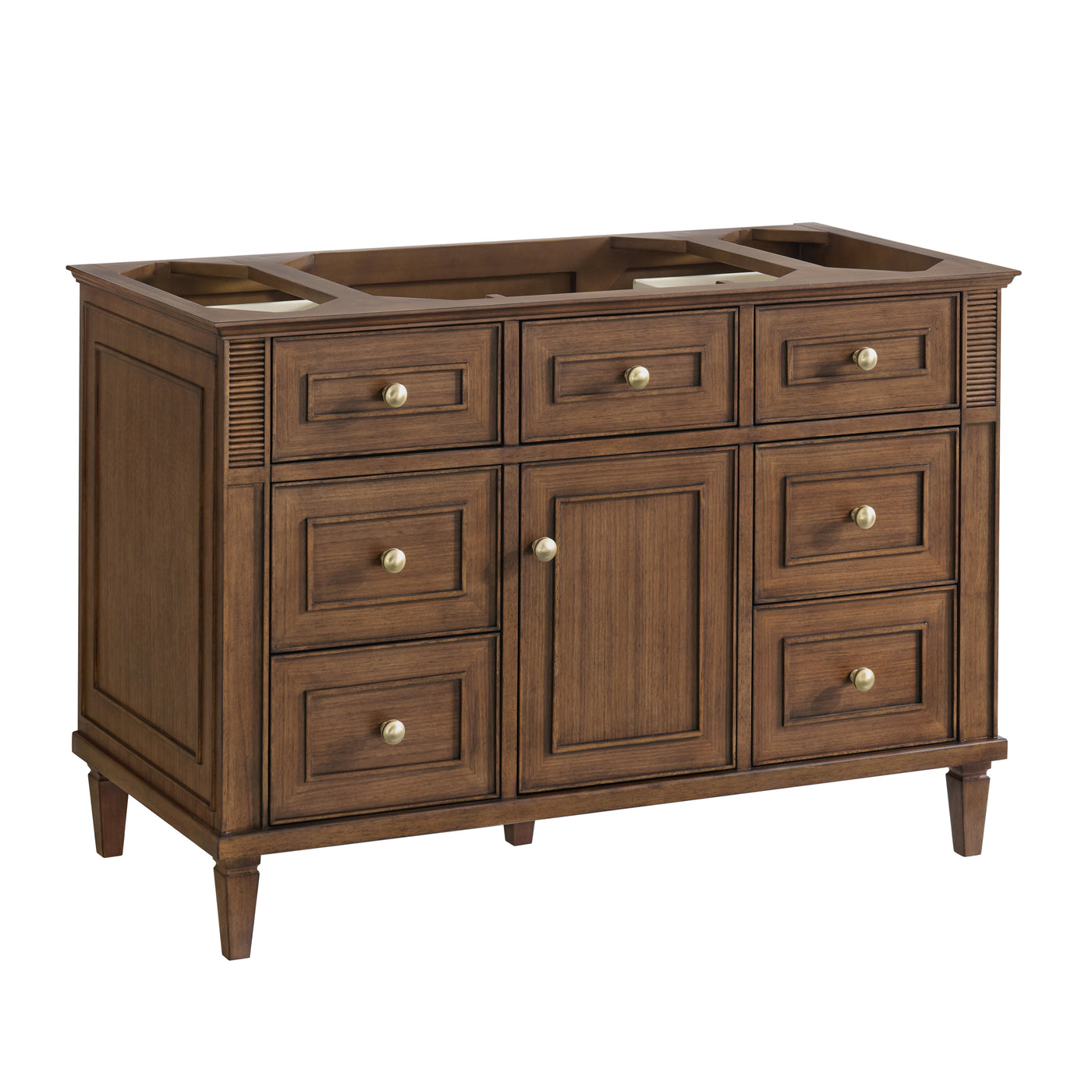 James Martin Lorelai 48" Single Bathroom Vanity, Mid-Century Walnut, view 29