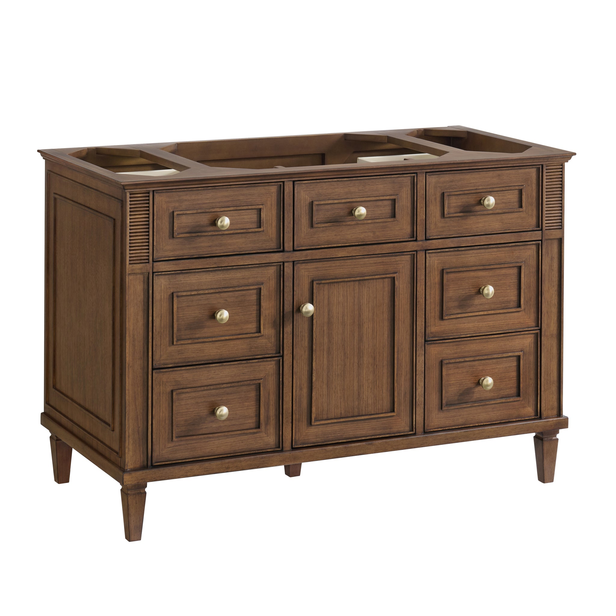 James Martin Lorelai 48" Single Bathroom Vanity, Mid-Century Walnut, view 29