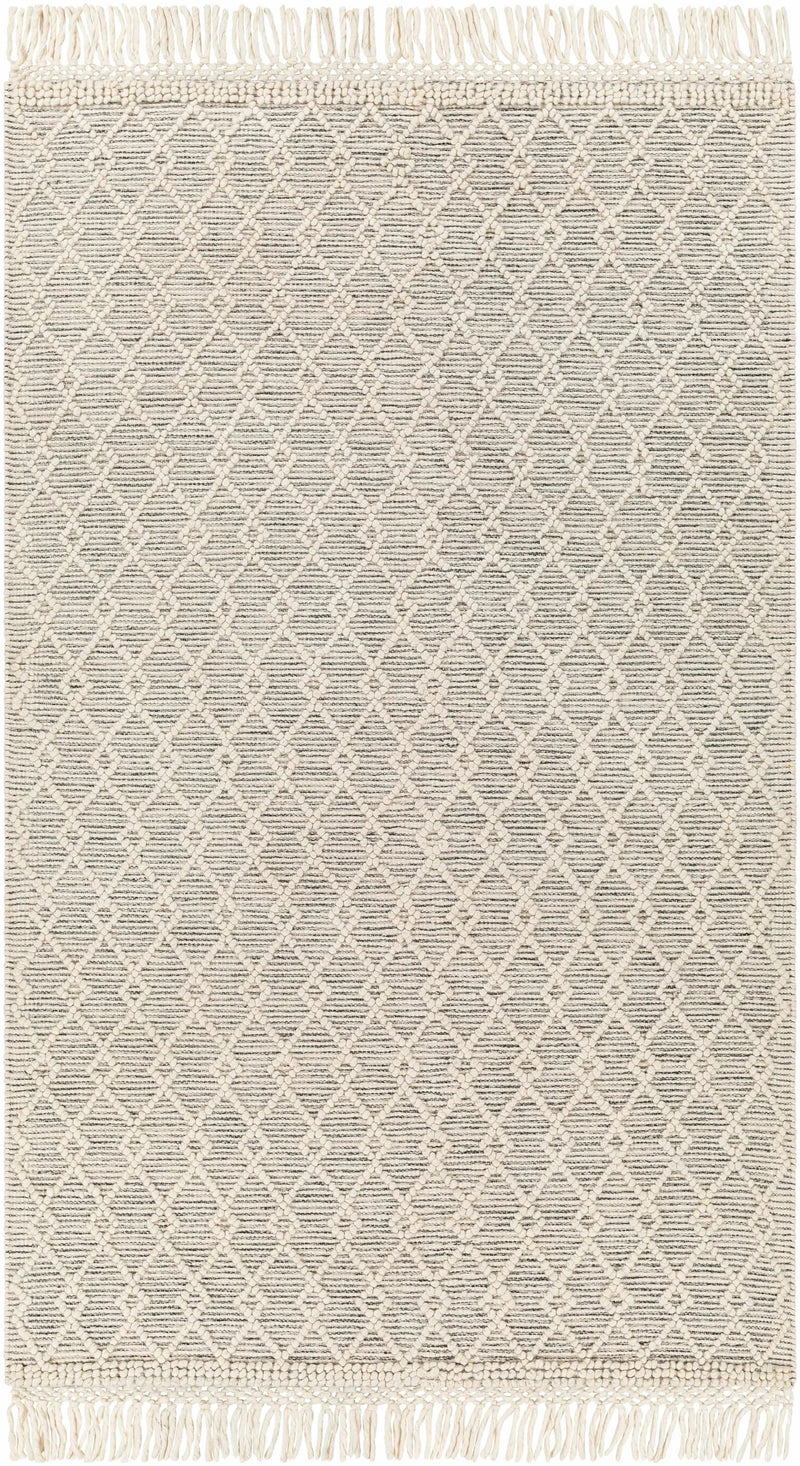 Diata Wool Rug with Tassels - Clearance by Boutique Rugs