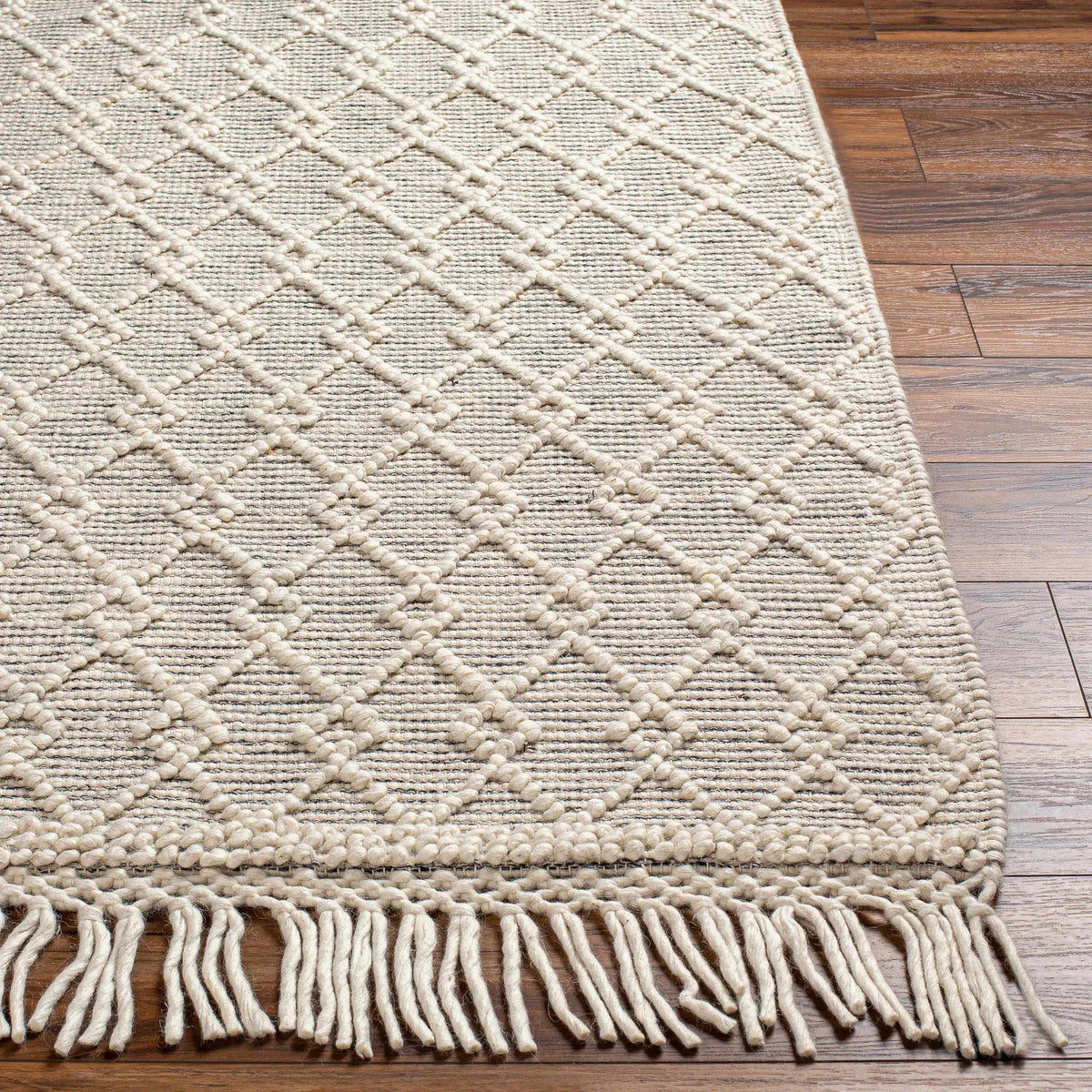 Diata Wool Rug with Tassels - Clearance, photo 4 of 10