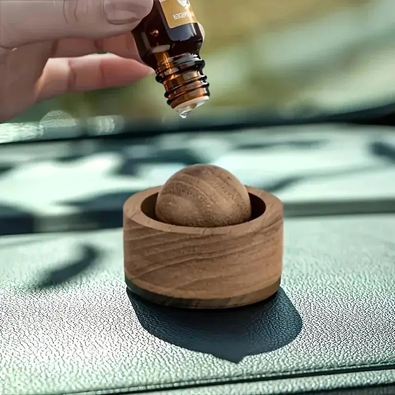 Diffusers - Natural Wooden Round Set by House Of Avana