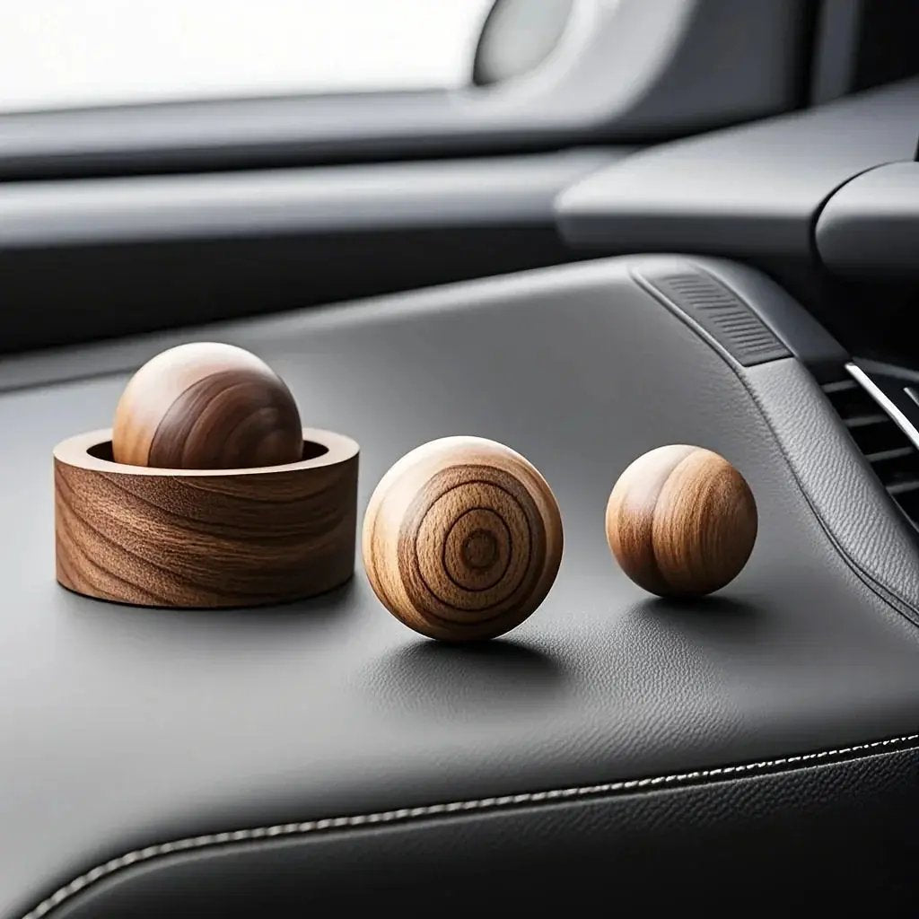 Diffusers - Natural Wooden Round Set by House Of Avana