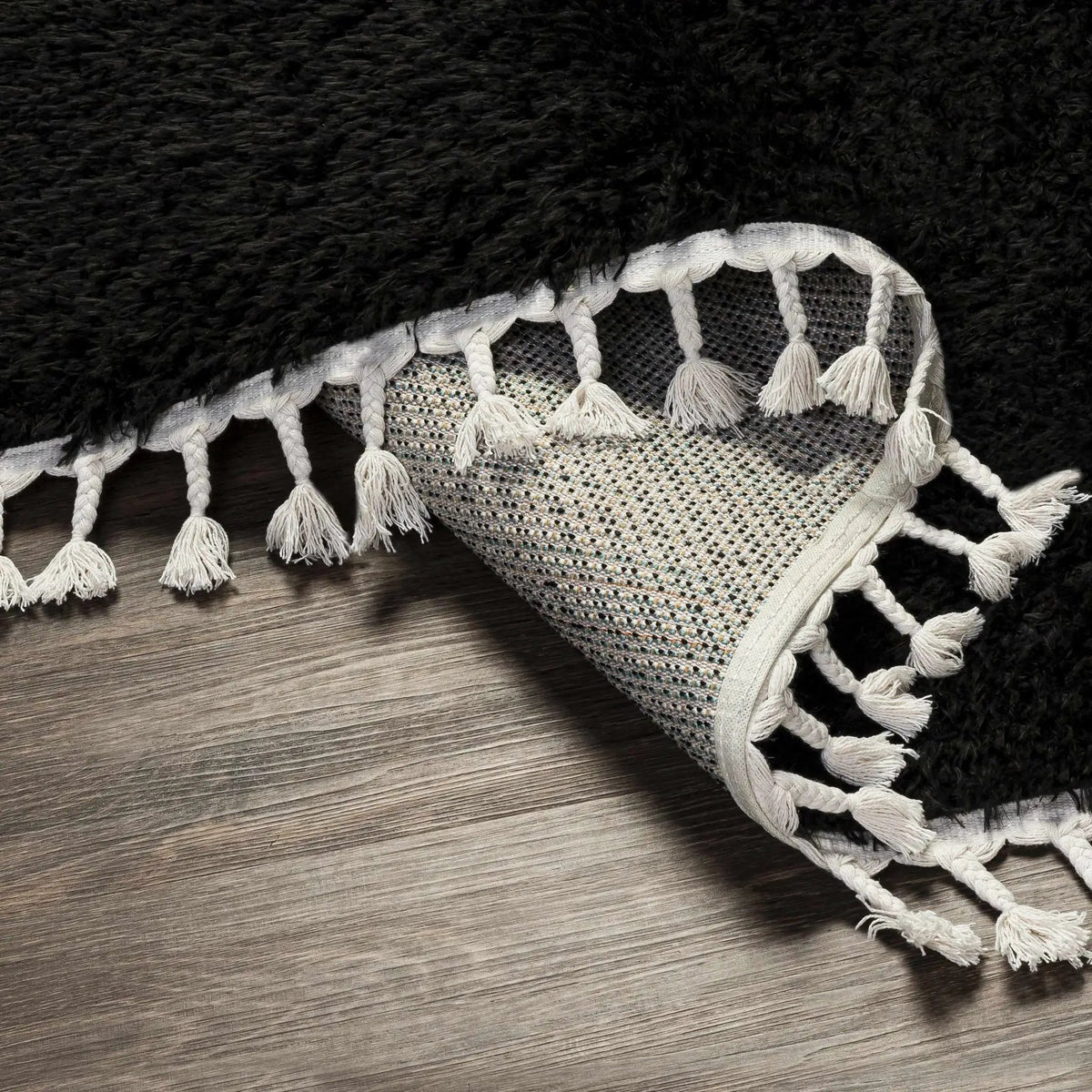 Mampurog Black Shag Rug - Clearance, photo 5 of 9