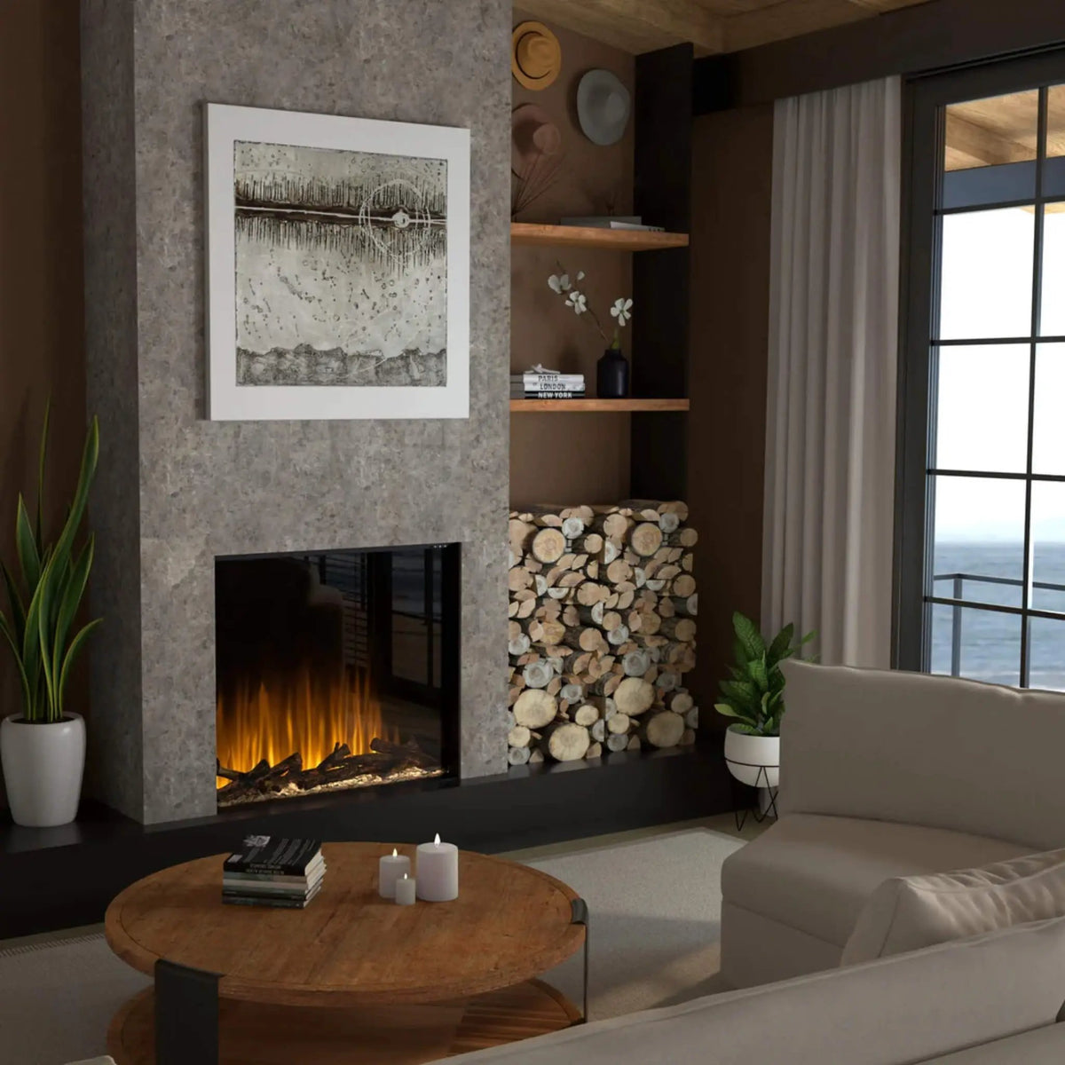 Dimplex Ignite Aspire Built-In Electric Fireplace [ASP30/36/42] (SAK59816) by SAKSBY WHOLESALE