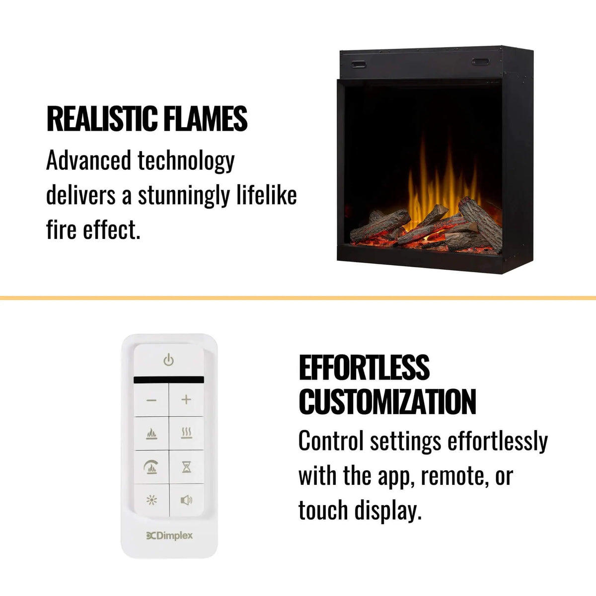 Dimplex Ignite Aspire Built-In Electric Fireplace [ASP30/36/42] (SAK59816) by SAKSBY WHOLESALE