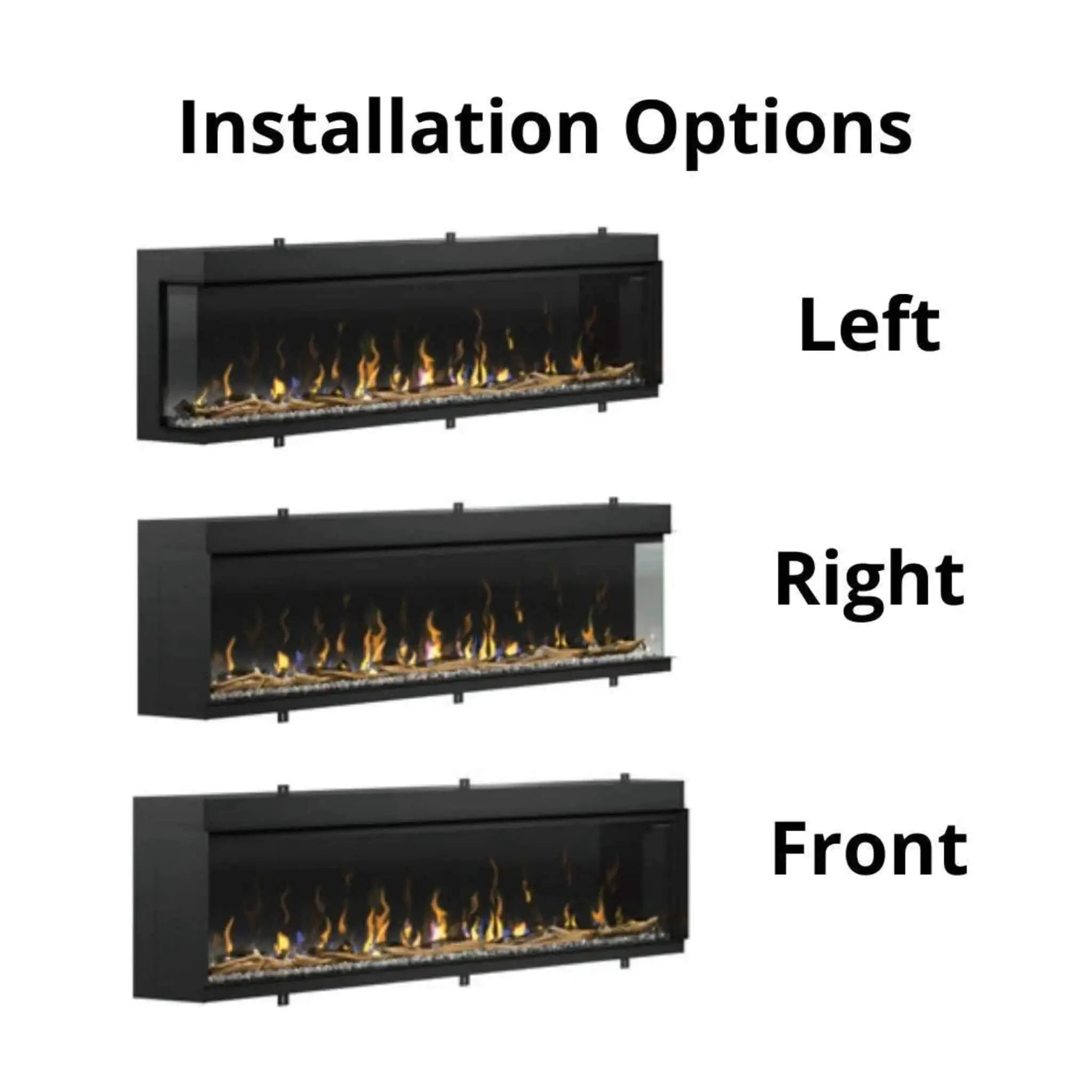 Dimplex IgniteXL Bold 60-Inch Built-In Linear Modern Electric Fireplace With Multi Colored Flames [XLF6017-XD] (SAK90413) by SAKSBY WHOLESALE