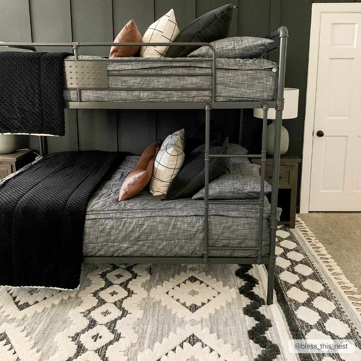 Dinganen High/Low Pile Area Rug - Clearance by Boutique Rugs