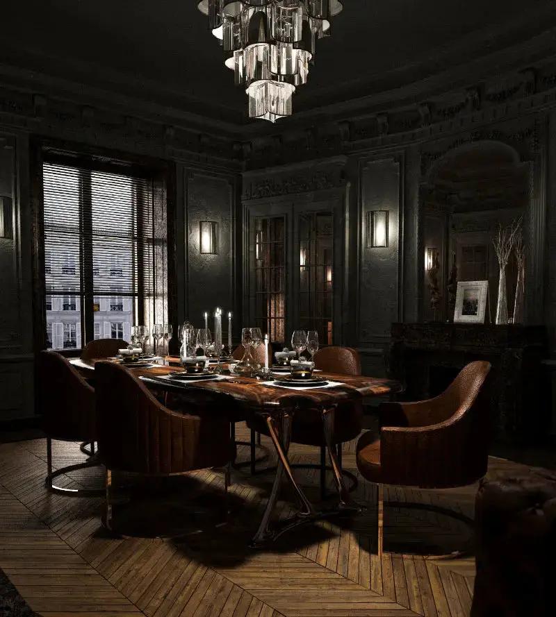 Custom Epoxy Resin Dining Room Table | Osso Dining Table, photo 18 of 20