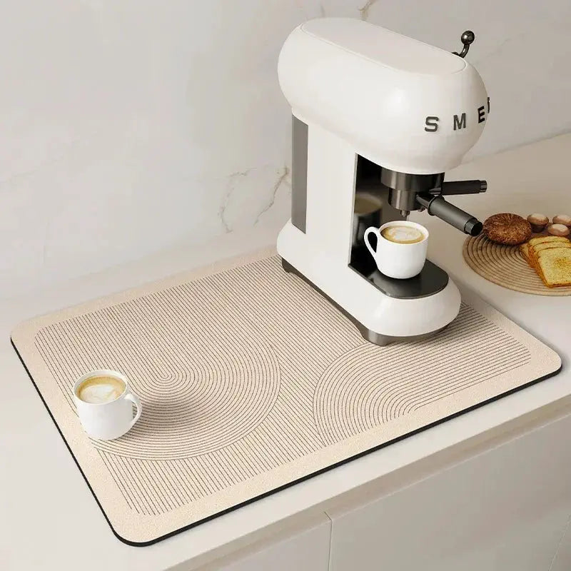 Dish Mat - Super Absorbent Microfiber Large by House Of Avana