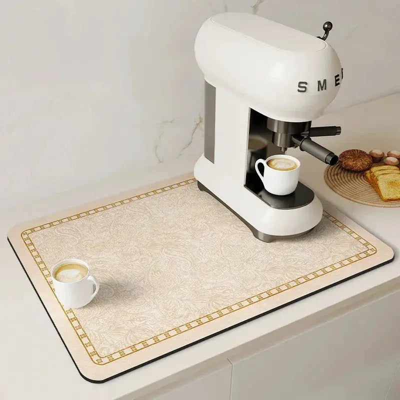 Dish Mat - Super Absorbent Microfiber Large by House Of Avana