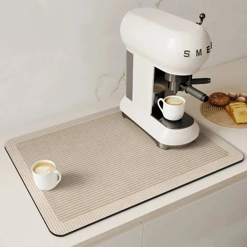 Dish Mat - Super Absorbent Microfiber Large by House Of Avana