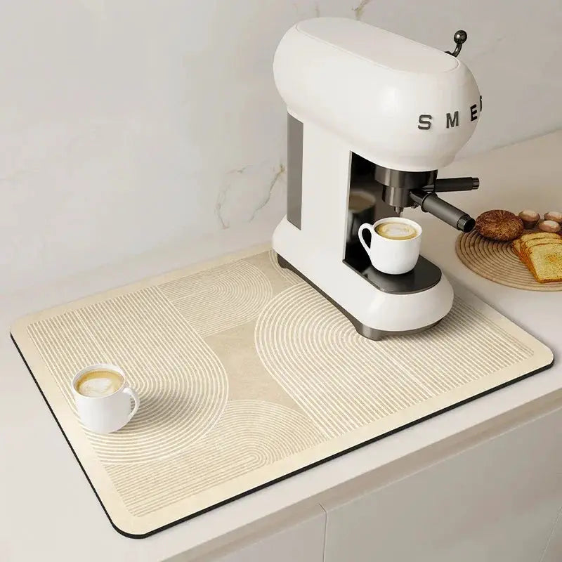 Dish Mat - Super Absorbent Microfiber Large by House Of Avana