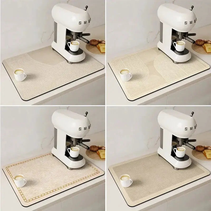 Dish Mat - Super Absorbent Microfiber Large by House Of Avana