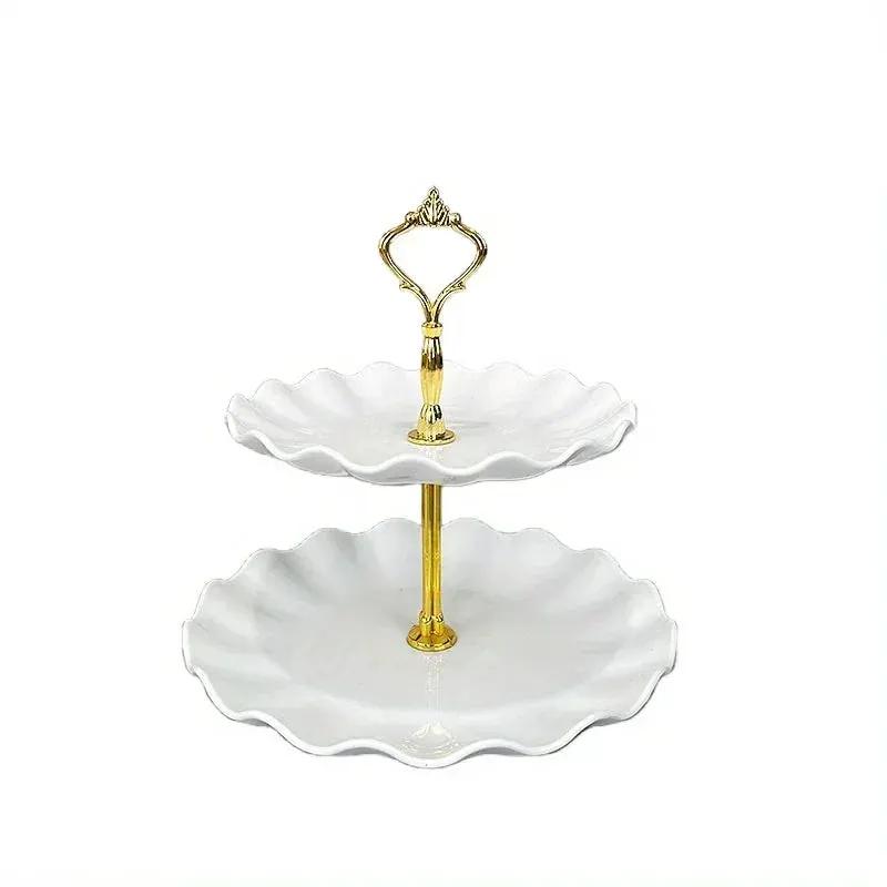 Display Tray - Multi-Layer Plastic Wave Edge by House Of Avana