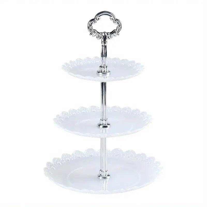 Display Tray - Multi-Layer Plastic Wave Edge by House Of Avana