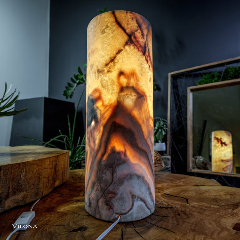 Divina Claire Onyx Table Lamp (1 Of 1), photo 2 of 10