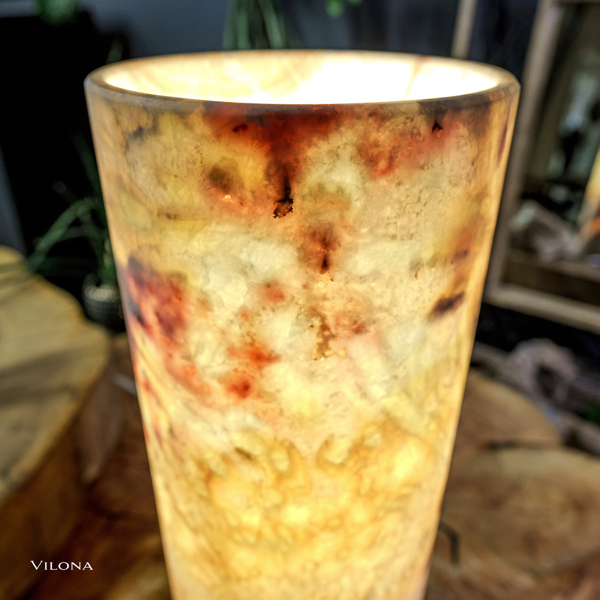 Divina Claire Onyx Table Lamp (1 Of 1), photo 6 of 10
