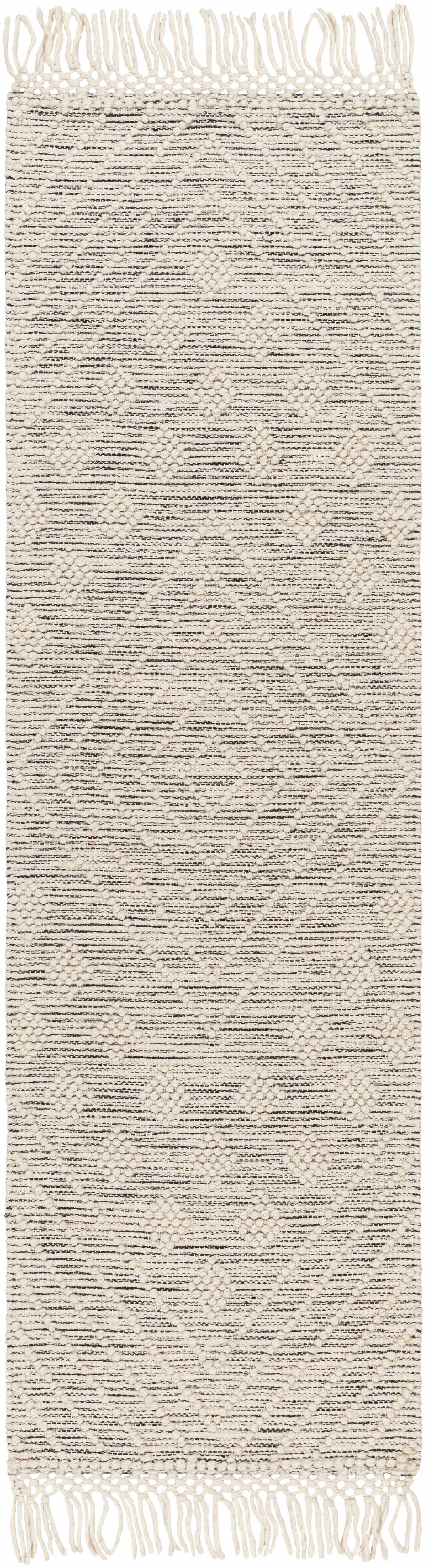 Dama Wool Rug with Tassels - Clearance by Boutique Rugs
