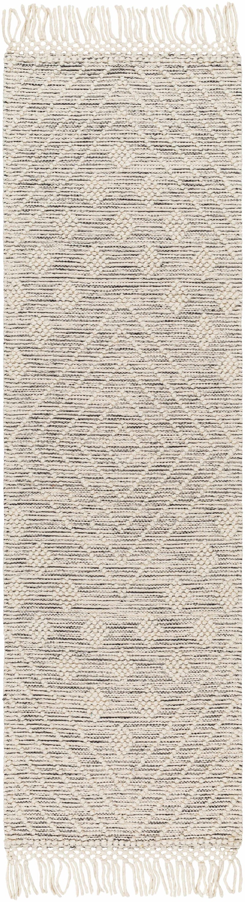 Dama Wool Rug with Tassels - Clearance by Boutique Rugs