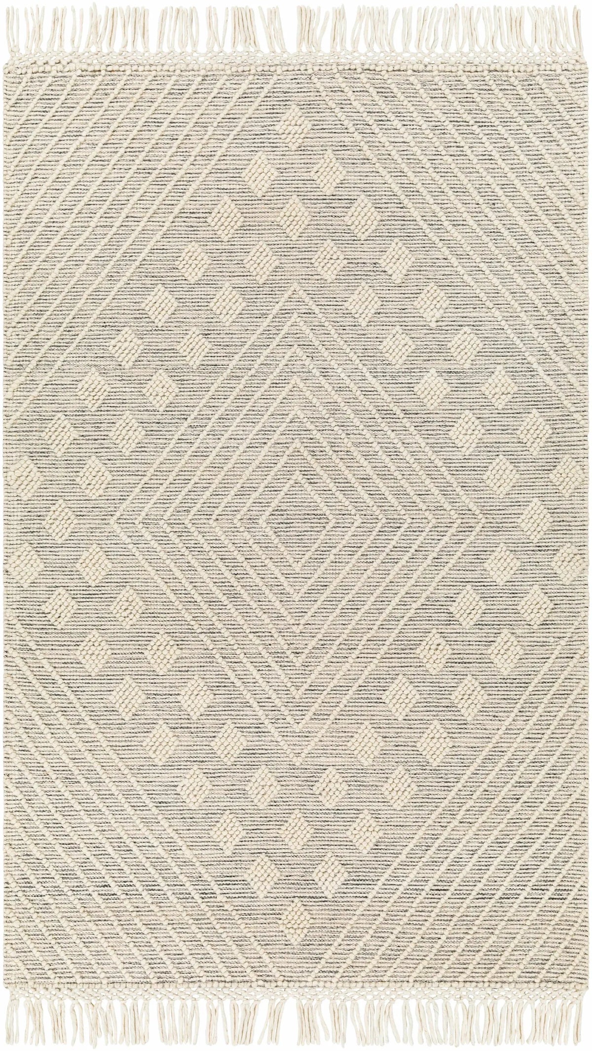 Dama Wool Rug with Tassels - Clearance