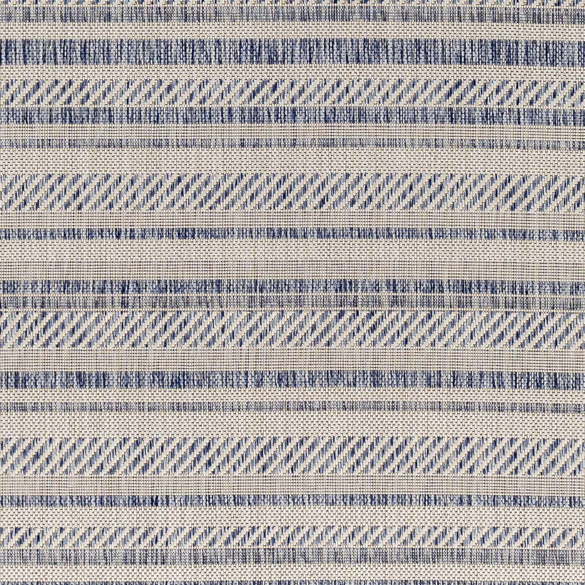Dumalag Striped Nordic Outdoor Rug, sample swatch